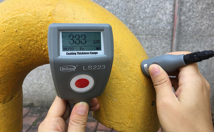 涂層測(cè)厚儀LS223測(cè)量油漆涂層 涂層測(cè)厚儀LS223測(cè)量油漆涂層